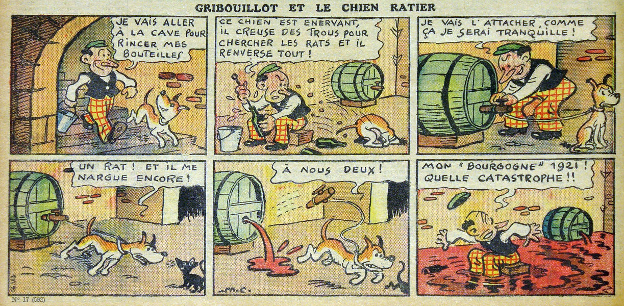Dessin de maurice Cuvillier