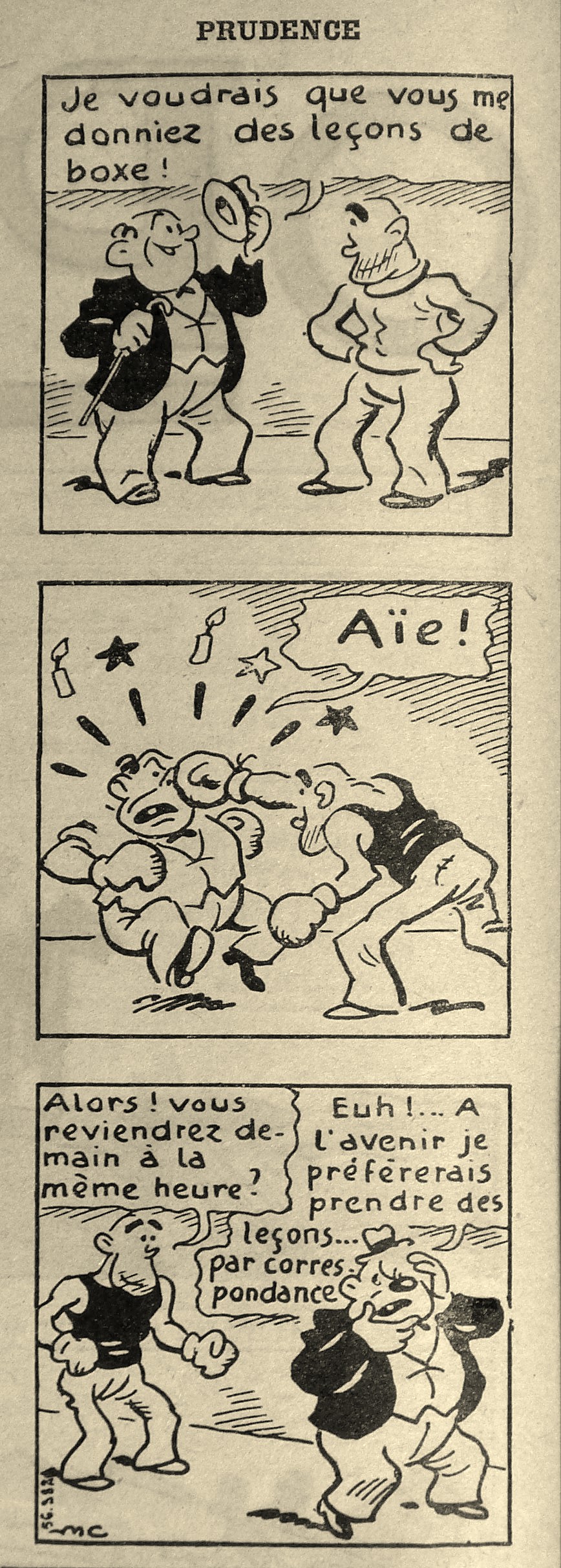 Dessin de maurice Cuvillier