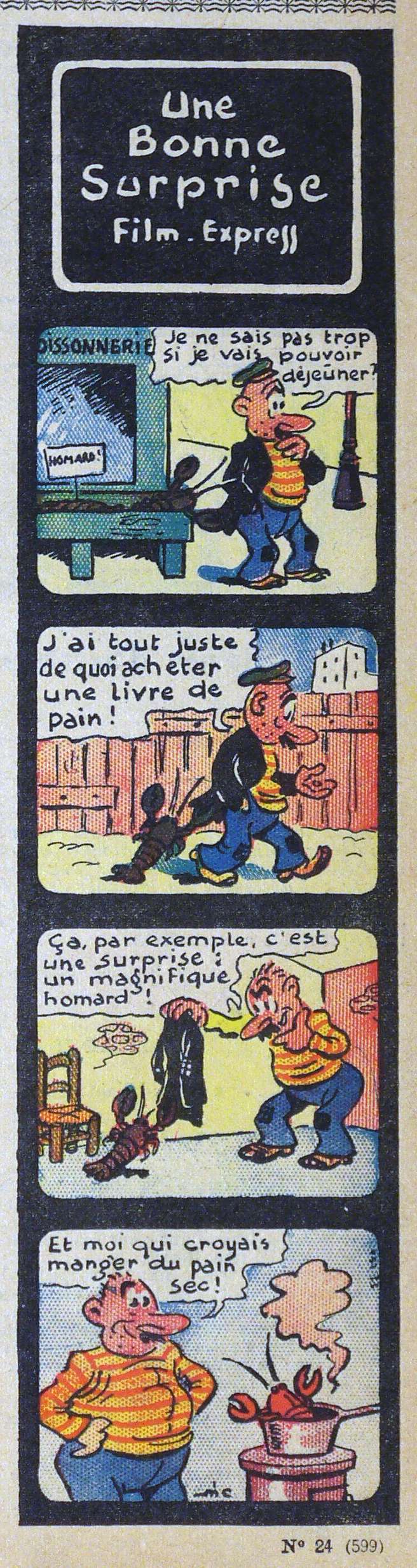 Dessin de maurice Cuvillier