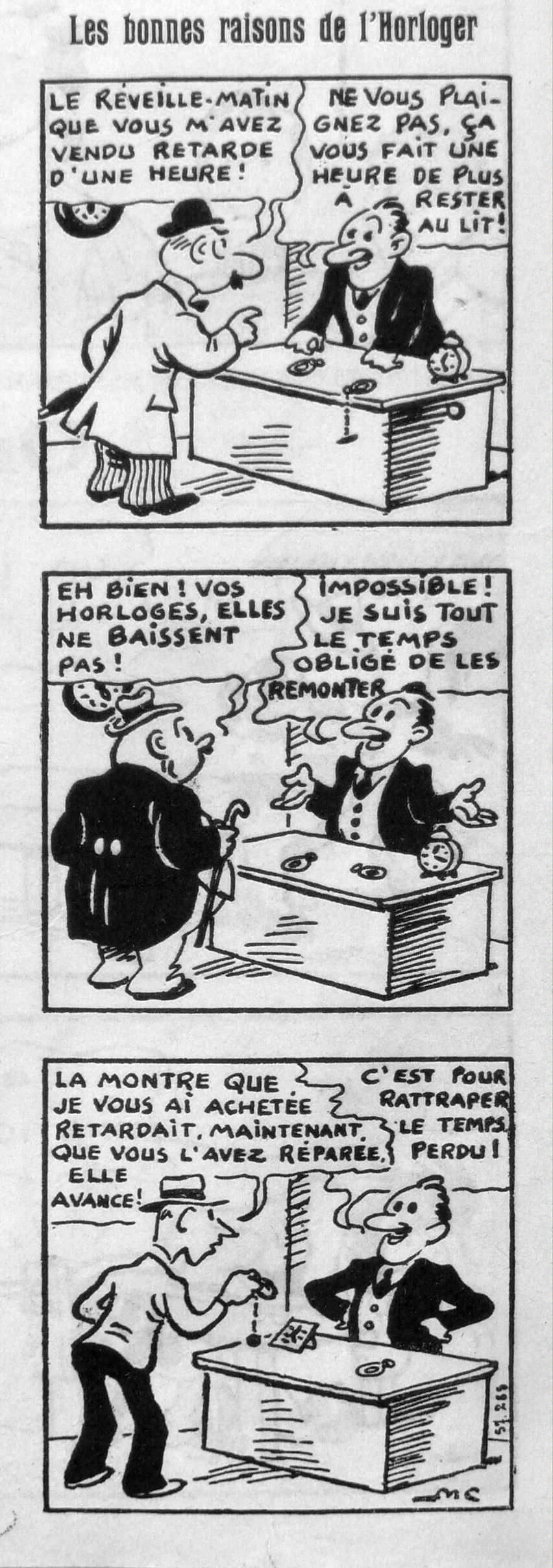Dessin de maurice Cuvillier