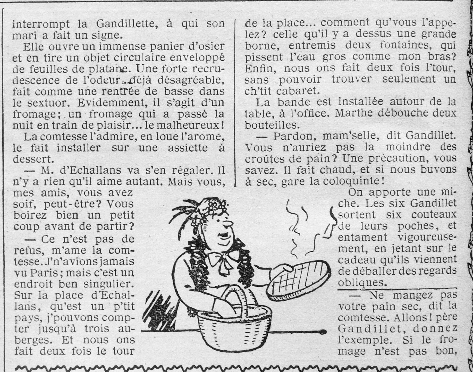 Dessin de maurice Cuvillier